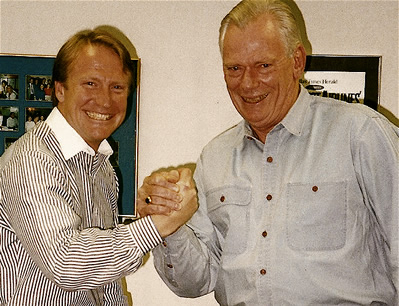 Mark Thompson with Herb Kelleher, Cofounder, Southwest Airlines